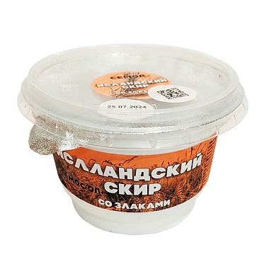 Продукт кисломолочный "Исландский скир" с наполнителем, 1,5% - 0,15кг